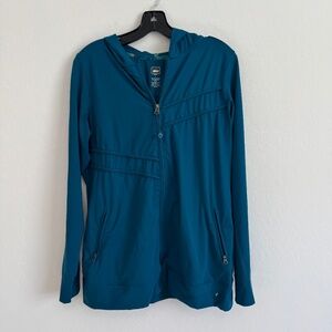 REI Teal Zip Athletic Jacket